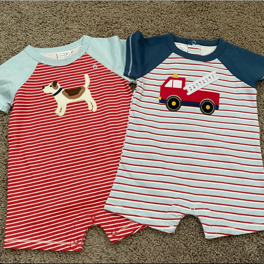 BRAND NEW Mudpie Rompers